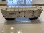 Lionel 1947 Automatic Refrigerated Milk Car Rt 3472 Not Tested White Box. Fixed Price $15.99.