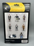 New Sealed K-line 7 City Figures With Motor Scooter Scale K-42302. Fixed Price $7.99.