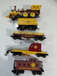 Lionel 8410 Gauge Model Railroad Dc Redwood Valley 4-4-0 Steamer & Freight Car. Fixed Price $100.00.