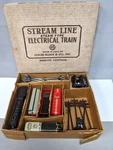 Marx #5942 Stream Line Nyc Steam Loco & Tender Freight Set Original Box C-7. Fixed Price $124.99.