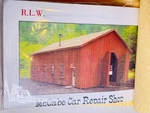 Old Era Log Car Repair Shop +extras NN3 Scale Wood Kit Republic Locomotive Rlw. Fixed Price $134.96.