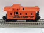 Lionel Lines O/O27 Orange Square Window Cupola Caboose 9058 (no Box). Fixed Price $11.99.