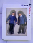Preiser Railroad Men #45002 Scale Vintage New Box. Fixed Price $55.00.
