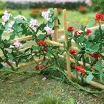 Mp Scenery Products 70016 Scale Climbing Roses 2-1/2" Length, 6/PK. Fixed Price $10.40.