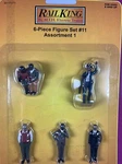 30-11071 Mth O-scale 6-PIECE Figure Set #11 Assortment. Fixed Price $19.00.