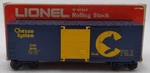 Lionel 6-9600 Gauge Chessie Hi Cube Boxcar #9600 Nib. Fixed Price $20.51.