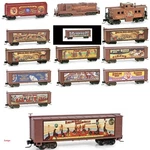 Ringling Bros Micro-trains Line Z Scale Gauge GP9 & 13 Pcs Billboard Set. Fixed Price $649.95.