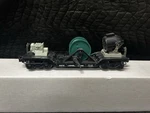 Lionel Extension Searchlight Car With Removable 16615. Fixed Price $25.00.