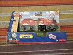 Fisher Price Thomas Train Wooden Roll & Whistle James! New!. Fixed Price $55.00.