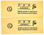 Champ Ho Scale Decal #HN-109 Delaware & Hudson Road Name Set Black Lettering. Fixed Price $8.99.
