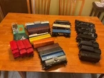 Vintage 3 Lionel Engines, Post War Cars And Accessories.. Fixed Price $232.00.