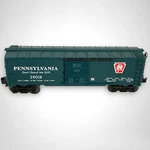 Lionel 6-36261 Pennsylvania 24018 Box Car Metal Wheels Knuckle Couplers Green. Fixed Price $11.48.