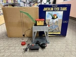 + American Flyer S Gauge 6-49819 Operating Electromagnetic Crane W/ Box. Fixed Price $85.00.