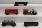 Marx Vintage Assorted Freight Cars #51170 #347000 #284 #249319. Fixed Price $64.99.