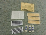 Champ Decals Gauge E-107 Santa Fe Hood Diesel New Style H219. Fixed Price $9.75.
