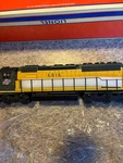 Lionel Chicago Northwestern SD40-2 Diesel Engine Gauge 6-34787 New Non-power. Fixed Price $490.00.