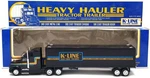 K-line K-8108 1:43 Scale Diecast Heavy Hauler Tractor Trailer Ln/box. Fixed Price $19.24.