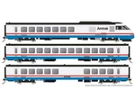Rapido #25004 Rtl Turboliner - Set #4 Amtrak Phase Iii Late. Fixed Price $666.20.