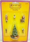 Mth 30-11062 Scale Christmas Figure # (set Of 6). Fixed Price $21.27.