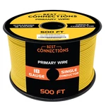 18 Gauge Car Audio Primary Wire (500FT Yellow) Remote, Power/ground Electrical. Fixed Price $29.95.