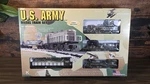K-line K-1127 U.s. Army Diesel Train Set O/O-27 Gauge New W/ Defects See Photos. Fixed Price $225.00.