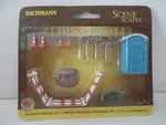 Bachmann Scene Scapes, Scale, Building Site Accessories #33164 New. Fixed Price $21.00.