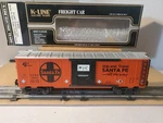 Vintage 1996 K-line K-90010 Collector's Club Santa Steel Sided Classic Reefer. Fixed Price $22.50.