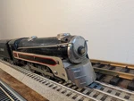 Marx Canadian Pacific Streamlined Locomotive, Tested/runs, Light Does Not Work. Fixed Price $60.00.