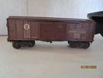 Lionel, Gauge, 2758 Prr Double Door Box Car W/flying Shoe Trucks. Fixed Price $30.00.