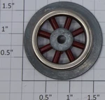 Lionel SL-95 Gauge 150 & 200 Series Electric Locos Red 8-SPOKE Wheel. Fixed Price $8.00.