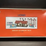 Lionel Station Accessory Pack 6-11974 Sealed In Plastic Wrap Nib. Fixed Price $24.95.