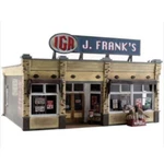New Woodland J. Frank's Grocery Store Built & Ready Scale BR5851. Fixed Price $152.95.