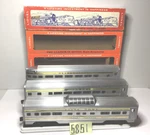 Set Of Lionel # 2521, 2522, 2523,GOLD Presidents Passenger Cars ,boxes. Fixed Price $449.95.