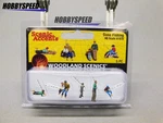 Woodland Scenics A1878 Gone Fishing Figures (5) Ho Scale Landscape WDS1878 New. Fixed Price $14.84.