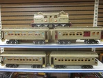 Lionel 408E Set 418, 419, 431, 490, # 409E ( Standard Gauge ) W/ Boxes. Fixed Price $3500.00.