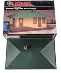 LIONEL0 027 Illuminated Freight Station 133 6-12812. Fixed Price $34.45.