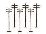 Lionel 37851 Scale Telephone Poles (pack Of 6). Fixed Price $41.99.