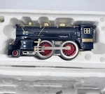 Mth 11-5001-1 Std. Gauge Black/brass No. 384 Steam Passenger Set Proto-sound 2. Fixed Price $1500.00.