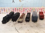 Lionel 1555WS Postwar - Set 2018 Steam Engine Freight Cars Gauge / 027. Fixed Price $299.95.