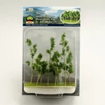 Jtt Scenery 95621 Woods Edge Trees Pastel Green 4" To 5.5" O-scale 8 Pk. Fixed Price $8.60.