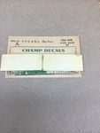 Champ Decals Ho Scale HN-16A: C.c.c. & St. Louis Big Four Road Name Set White. Fixed Price $8.00.