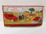 Vintage Box Plasticville U.s.a. Farm Implements Scaled To And Gauge 1952. Fixed Price $24.99.