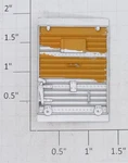 Lionel 3474-5 Western Pacific Silver & Yellow Boxcar Door. Fixed Price $5.50.