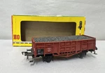 Vintage Fleischmann Ho Scale Railroad Gondola Freight Car Model 1455 With Box. Fixed Price $19.80.