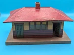 American Flyer Prewar O-gauge Trains #104 Kenilworth Lighted Station For Parts. Fixed Price $30.00.