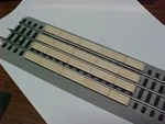 Railroad Crossing (only) For Lionel 3-RAIL Straight Section Fastrack Mrgs 9100. Fixed Price $11.95.