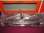Lionel 6-17595 Pennsylvania PS-4 Flatcar With 2 Piggyback Trailers,. Fixed Price $66.49.