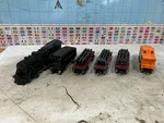 Marx - 1829 Locomotive And 4 Freight Car Scale. Fixed Price $159.95.