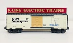 K-line Superstore #9 Rail Trains Blaine Minnesota Classic Boxcar K-910009. Fixed Price $14.95.