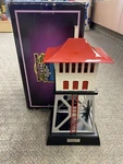+ Mth Standard Or Gauge Tinplate No 438 Black W/ Red Signal Tower 10-1049. Fixed Price $250.00.